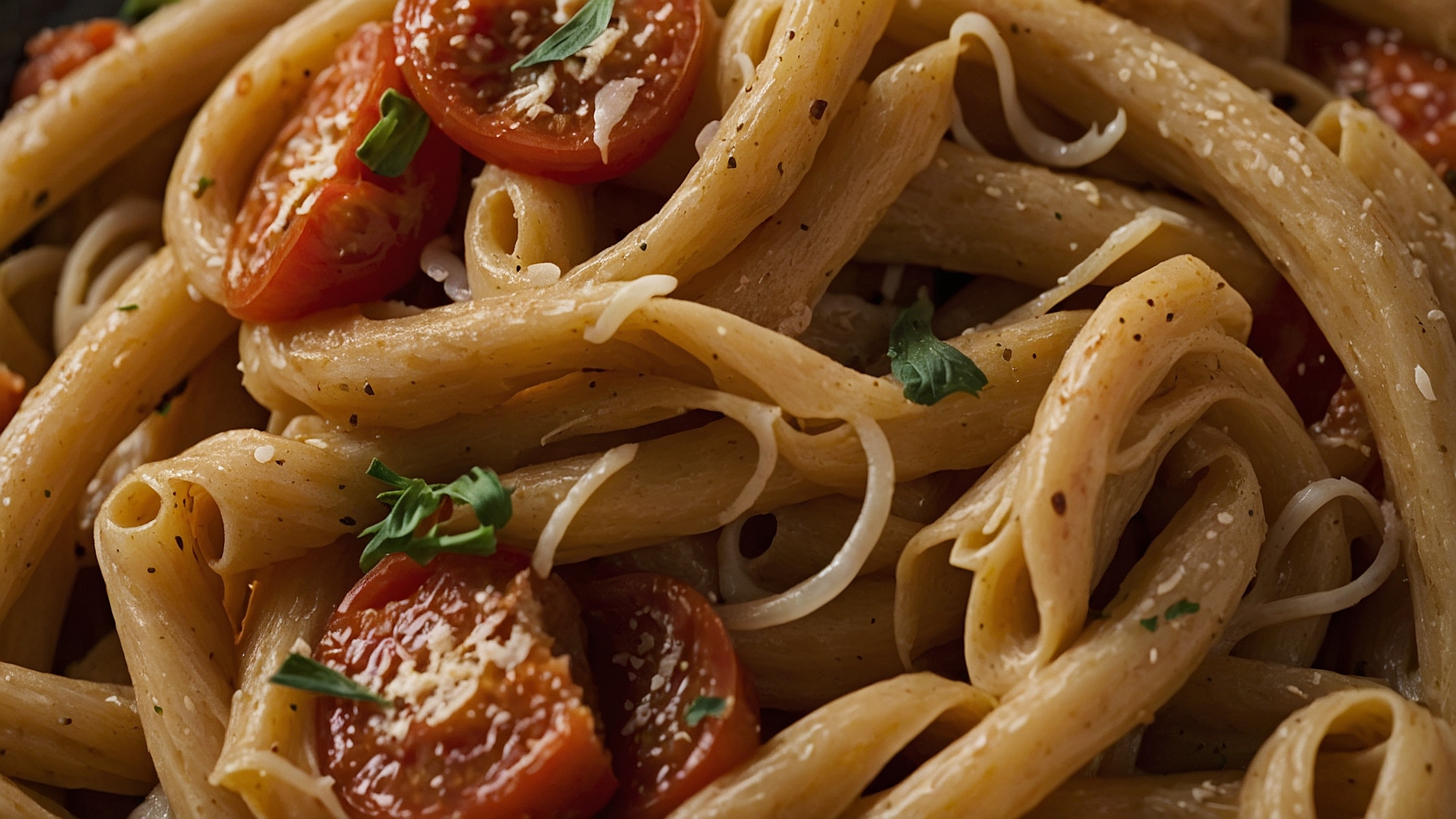 Amazing Creamy Tomato Garlic Pasta