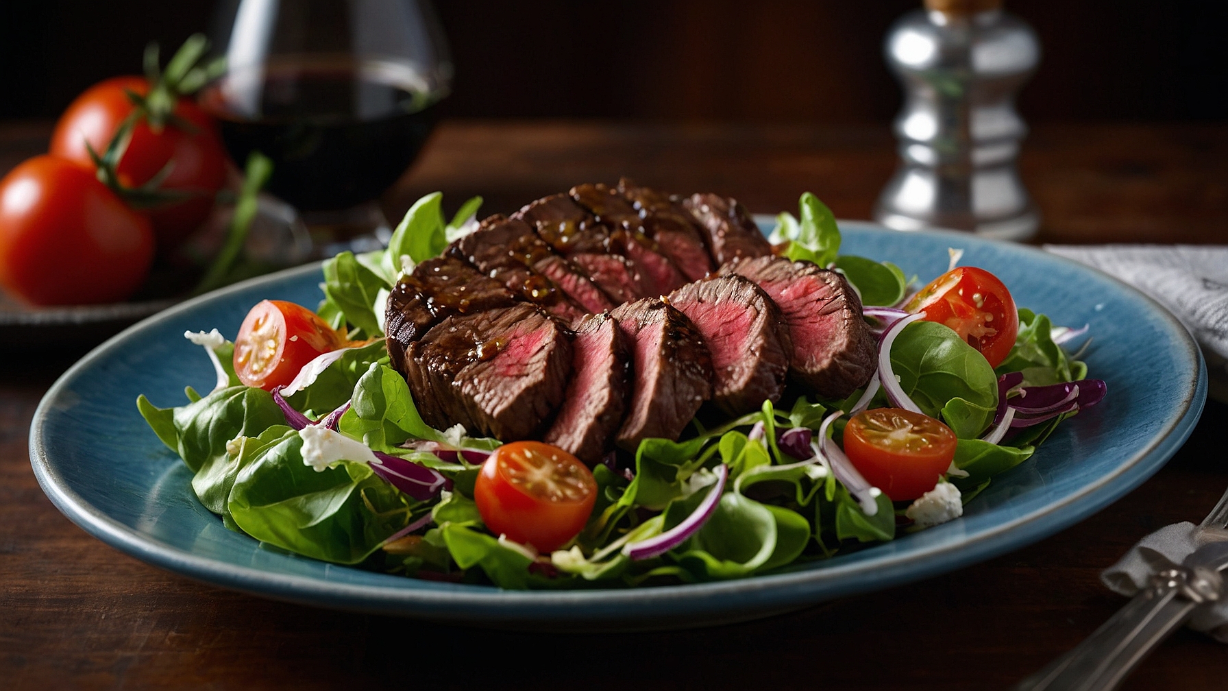 Balsamic Steak Salad