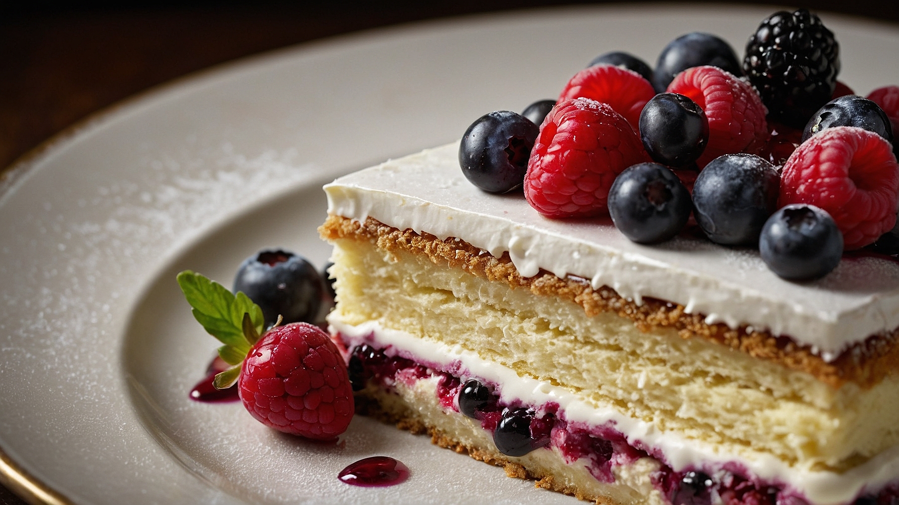 Berry Chantilly Cake