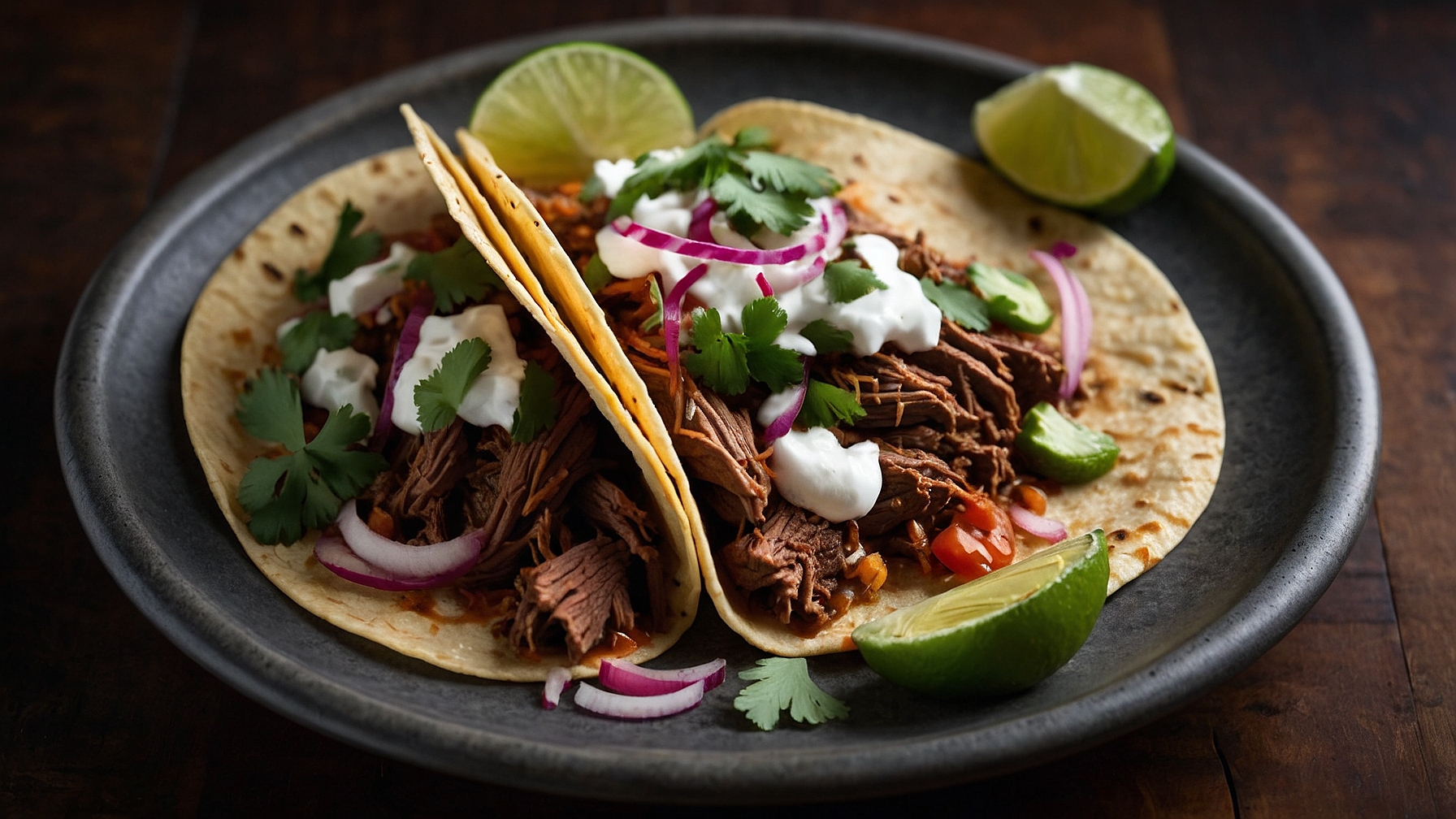 Birria Slow Cooker Beef Tacos