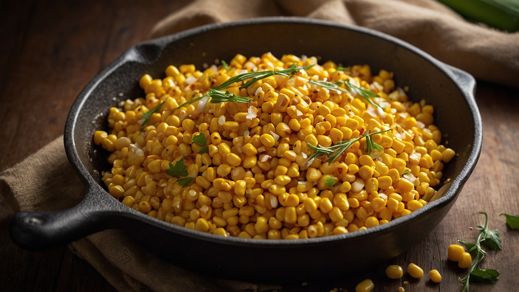 Brown Butter Skillet Corn