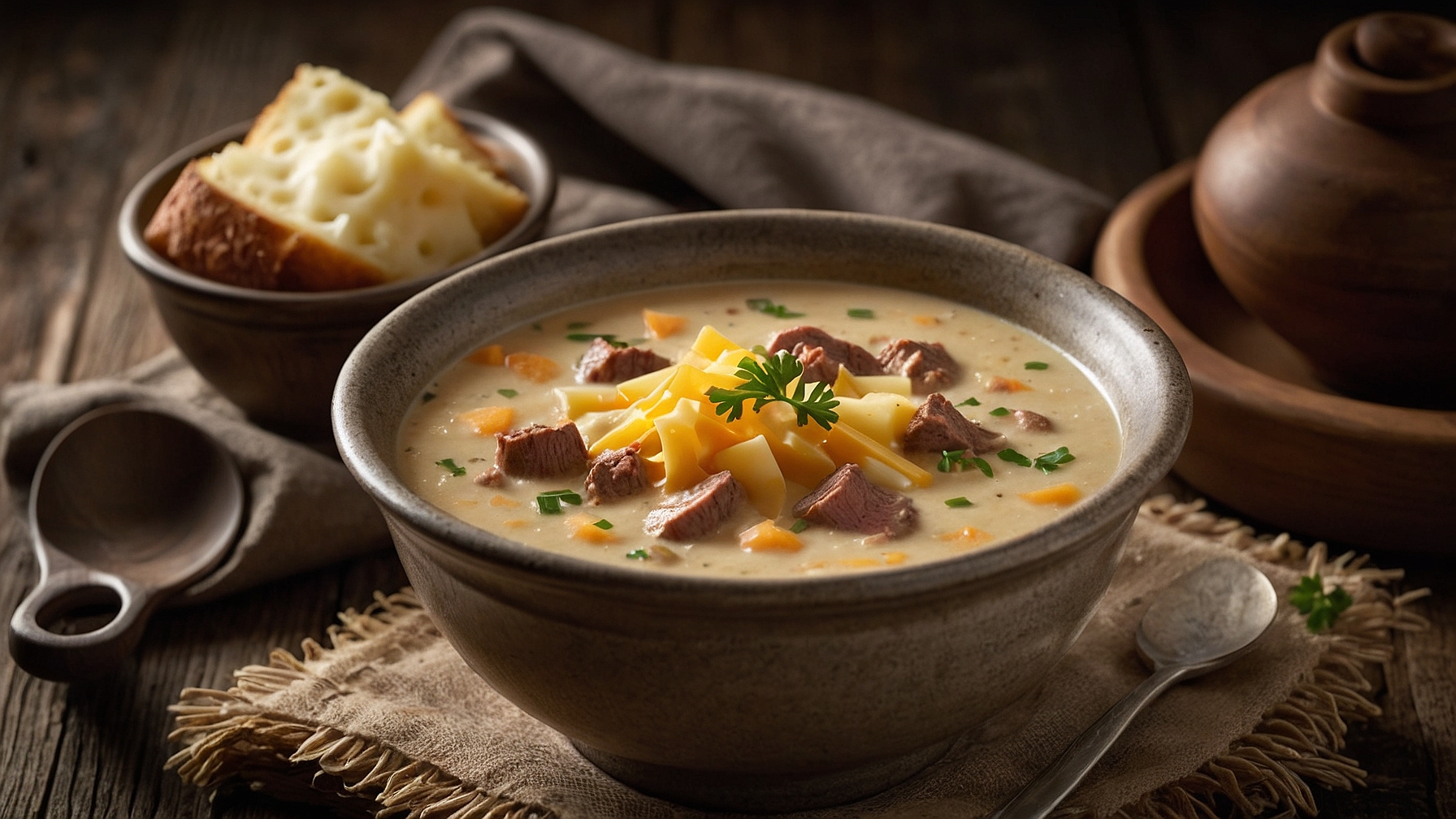 Creamy & Cheesy Soups
