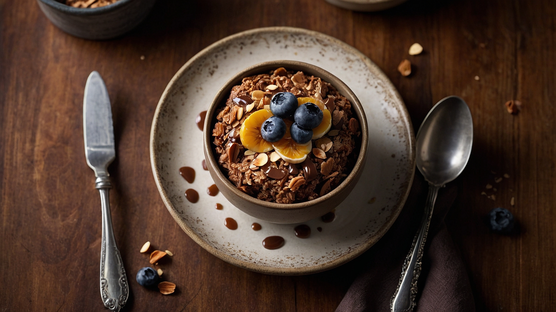 Chocolate Baked Oatmeal