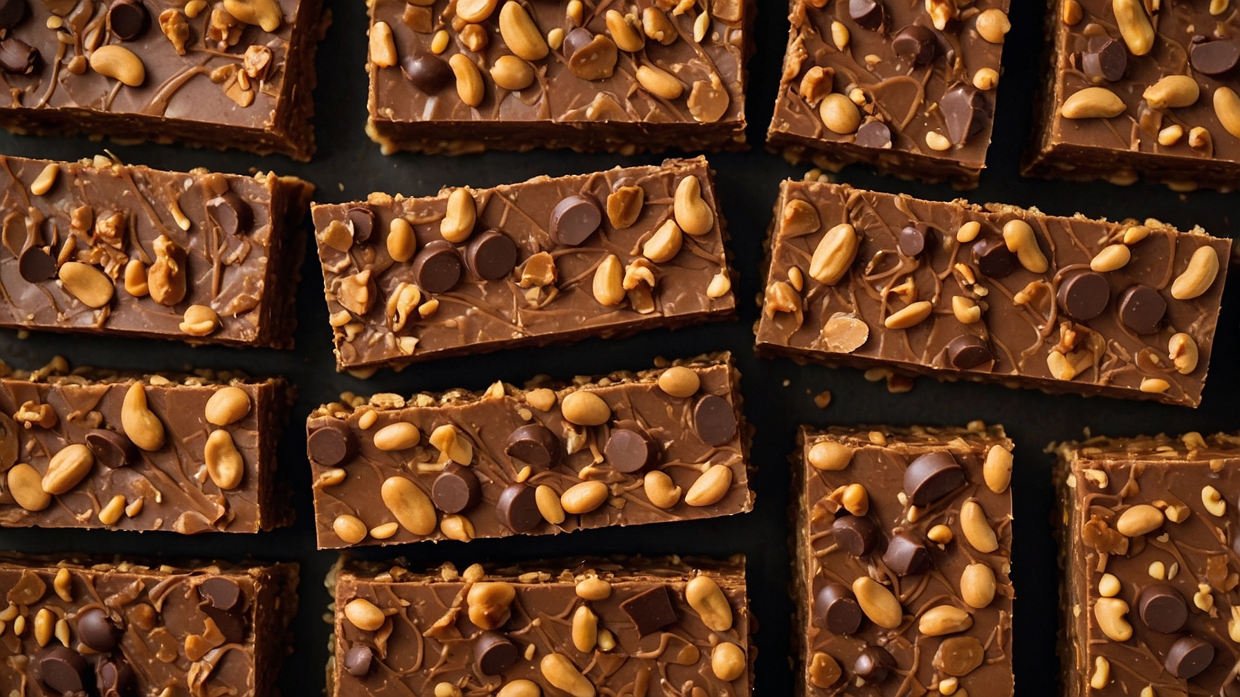 Chocolate Peanut Butter Crunch Bars
