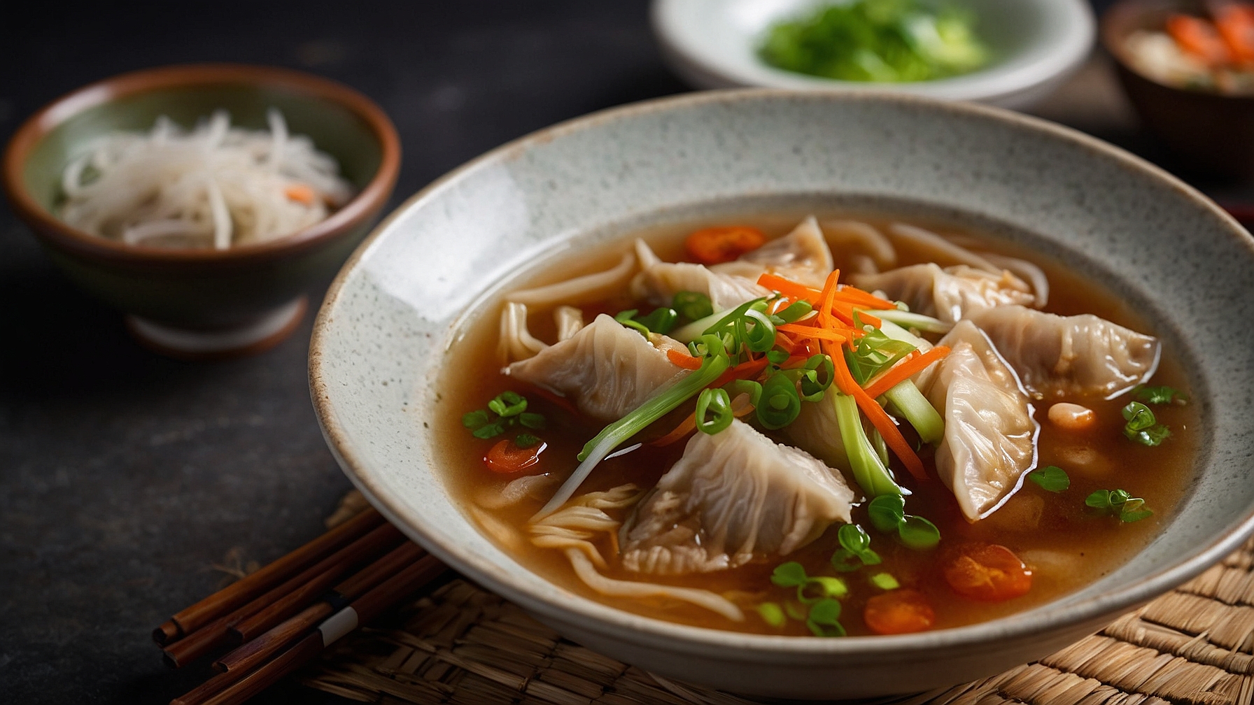 Comforting Potsticker Soup