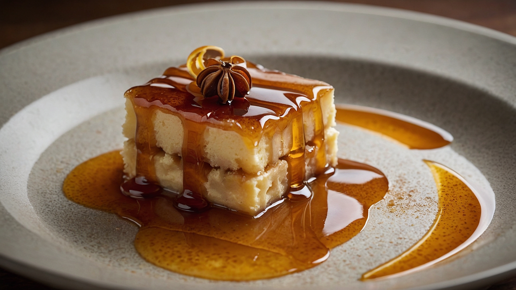 Cozy And Sweet Honey Cinnamon Dessert