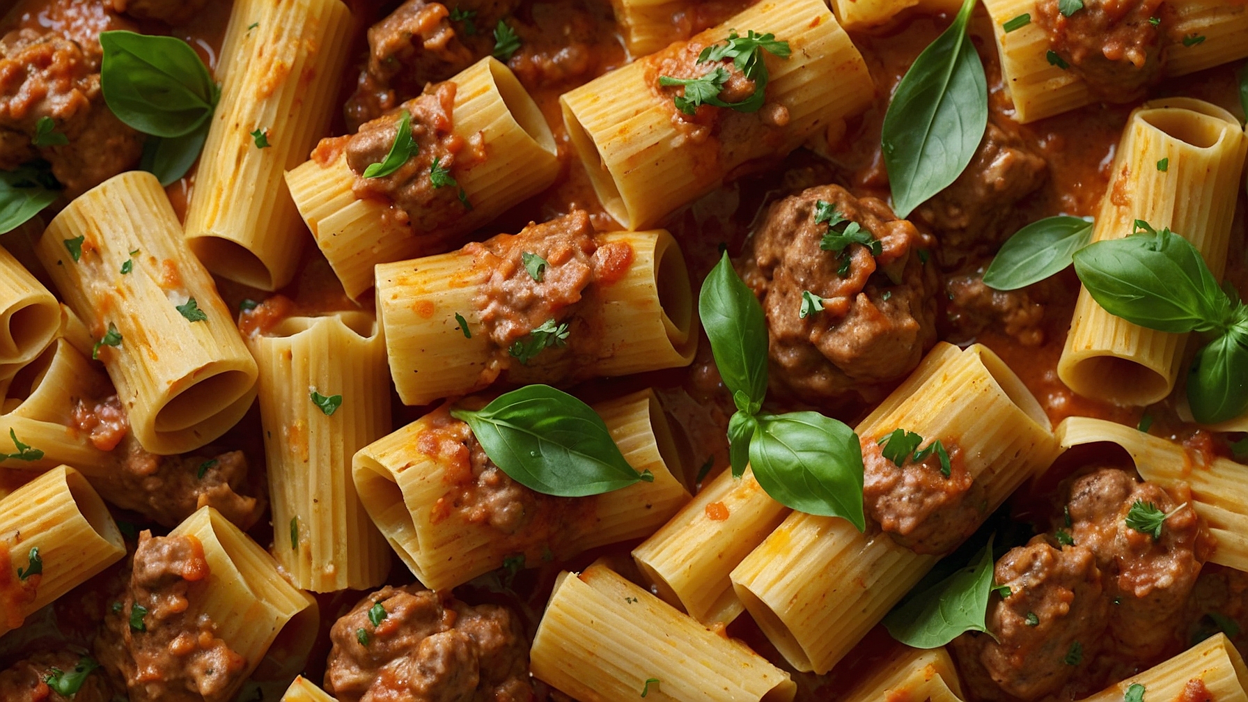 Creamy Italian Sausage Rigatoni