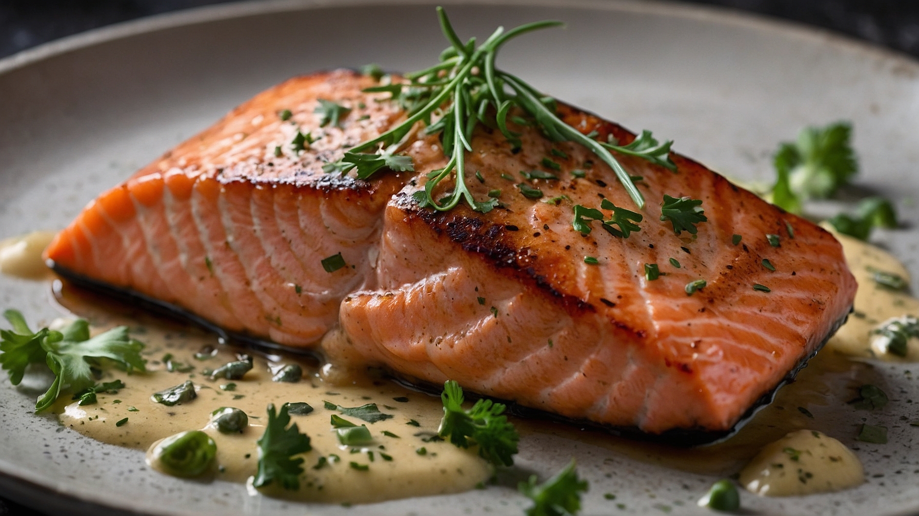 Creamy One Skillet Salmon