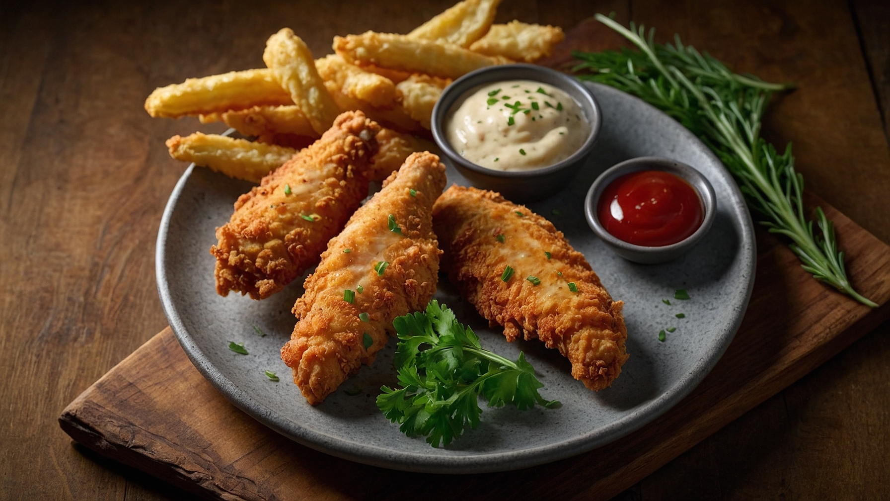 Crispy Baked Chicken Tenders