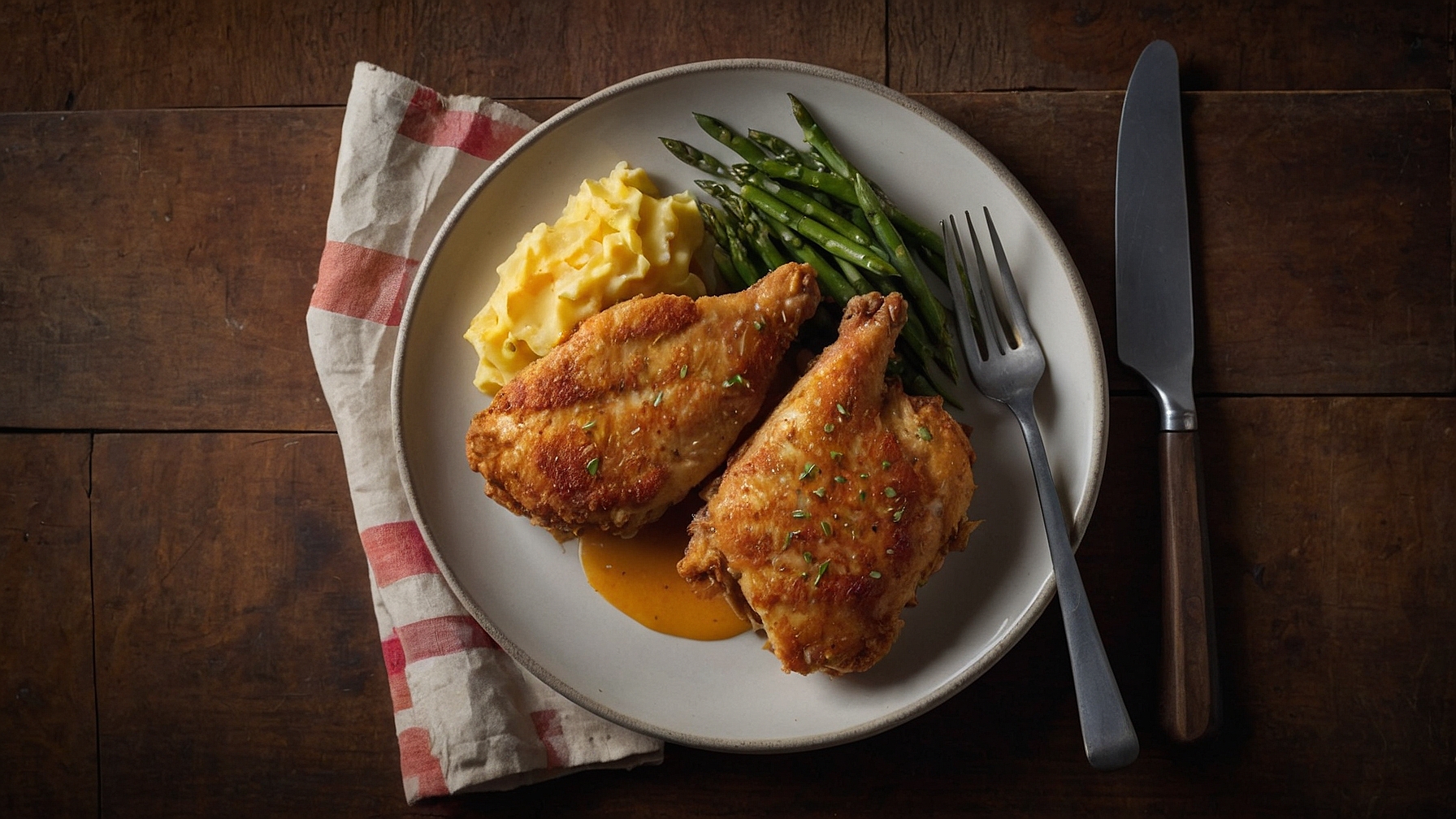 Crispy Buttered Ranch Chicken