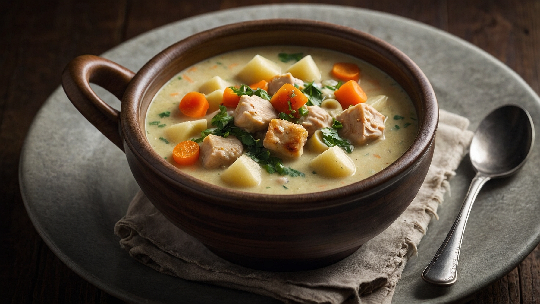 Crockpot Chicken Gnocchi Soup