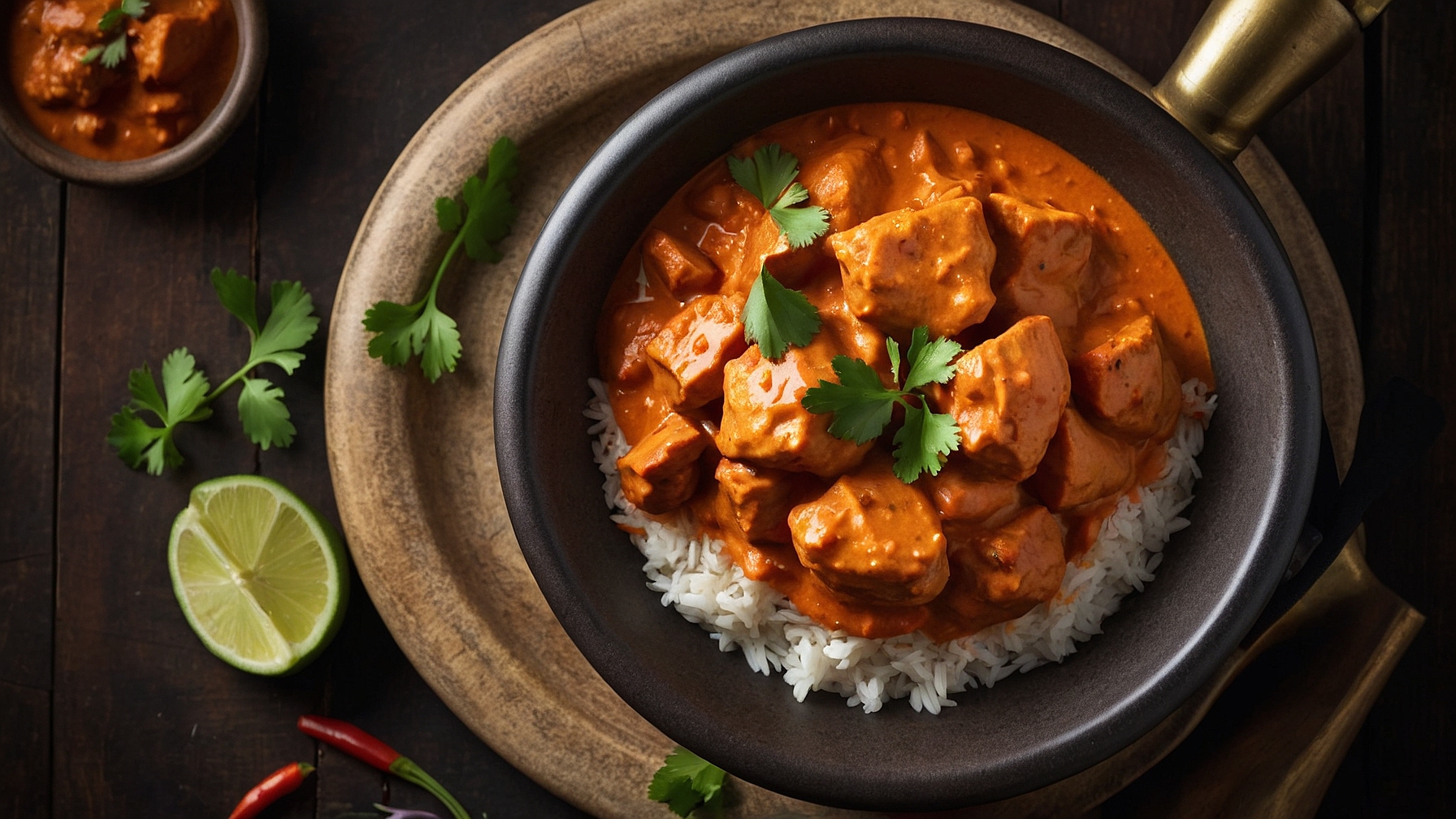 Crockpot Creamy Coconut Chicken Tikka Masala