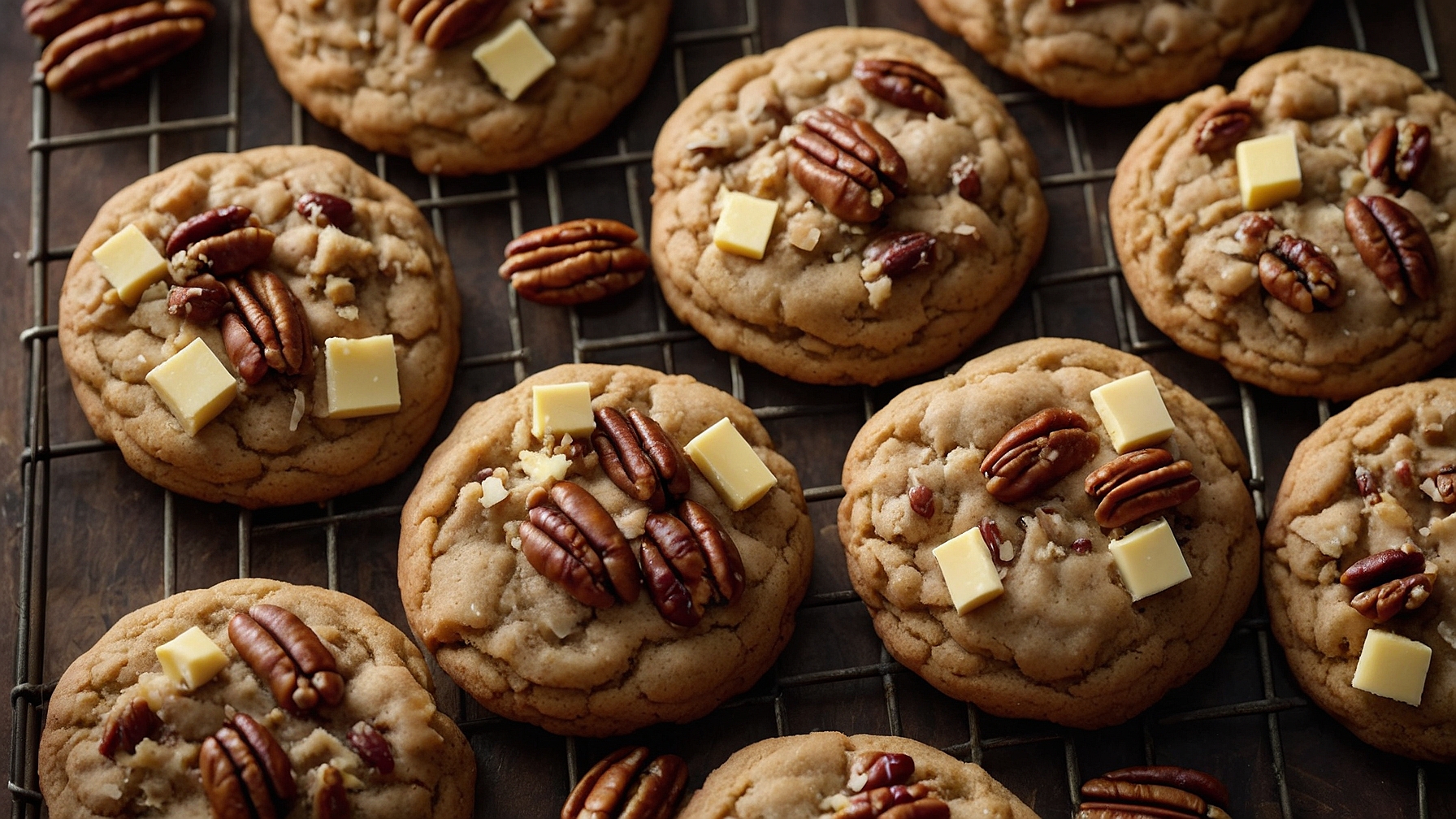 Easy Butter Pecan Cookies