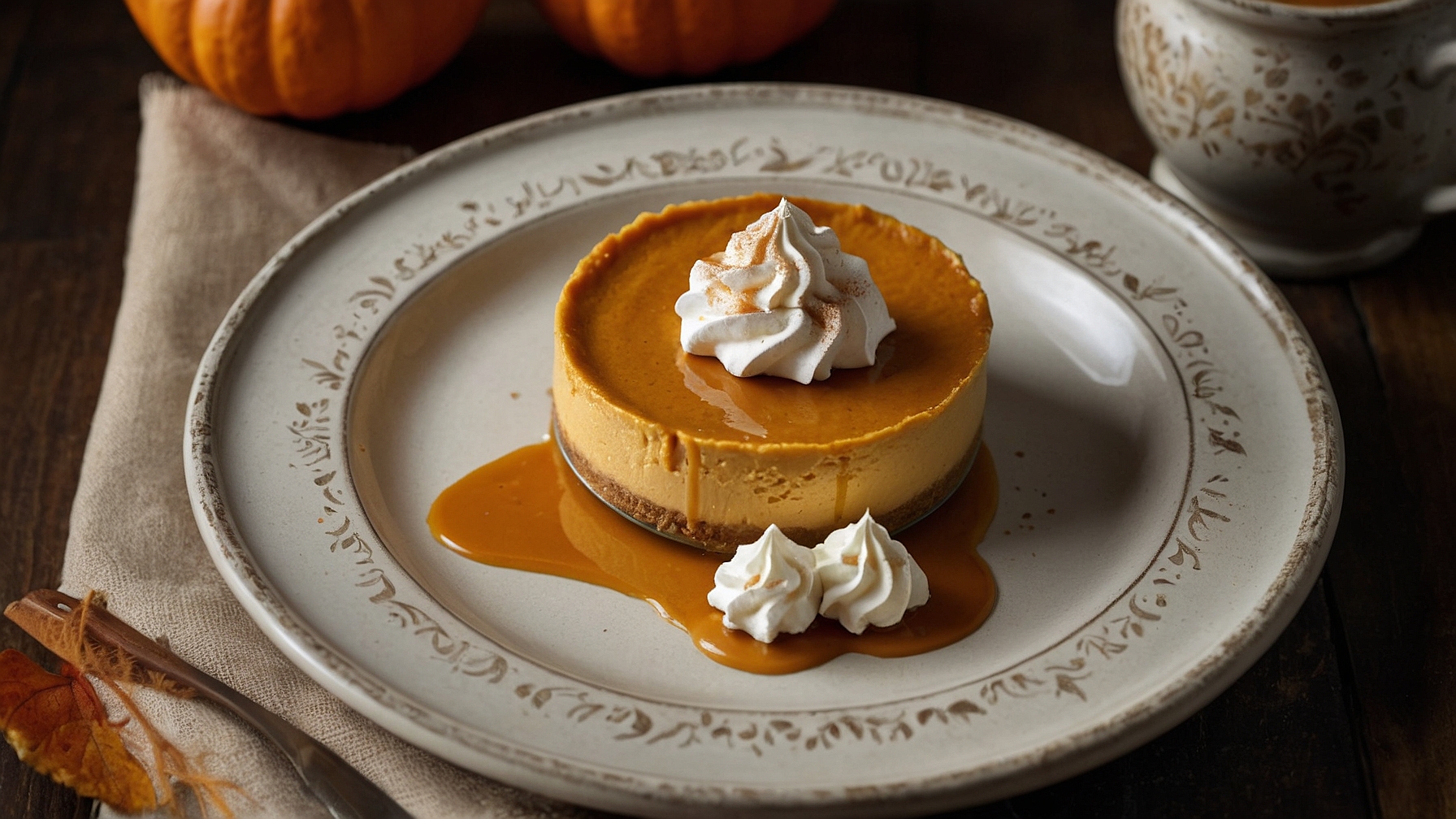 Easy Pumpkin Pie Cheesecake