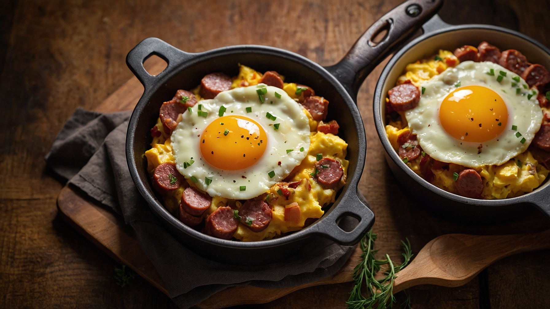 Easy Sausage And Egg Casserole With Turkey Bacon