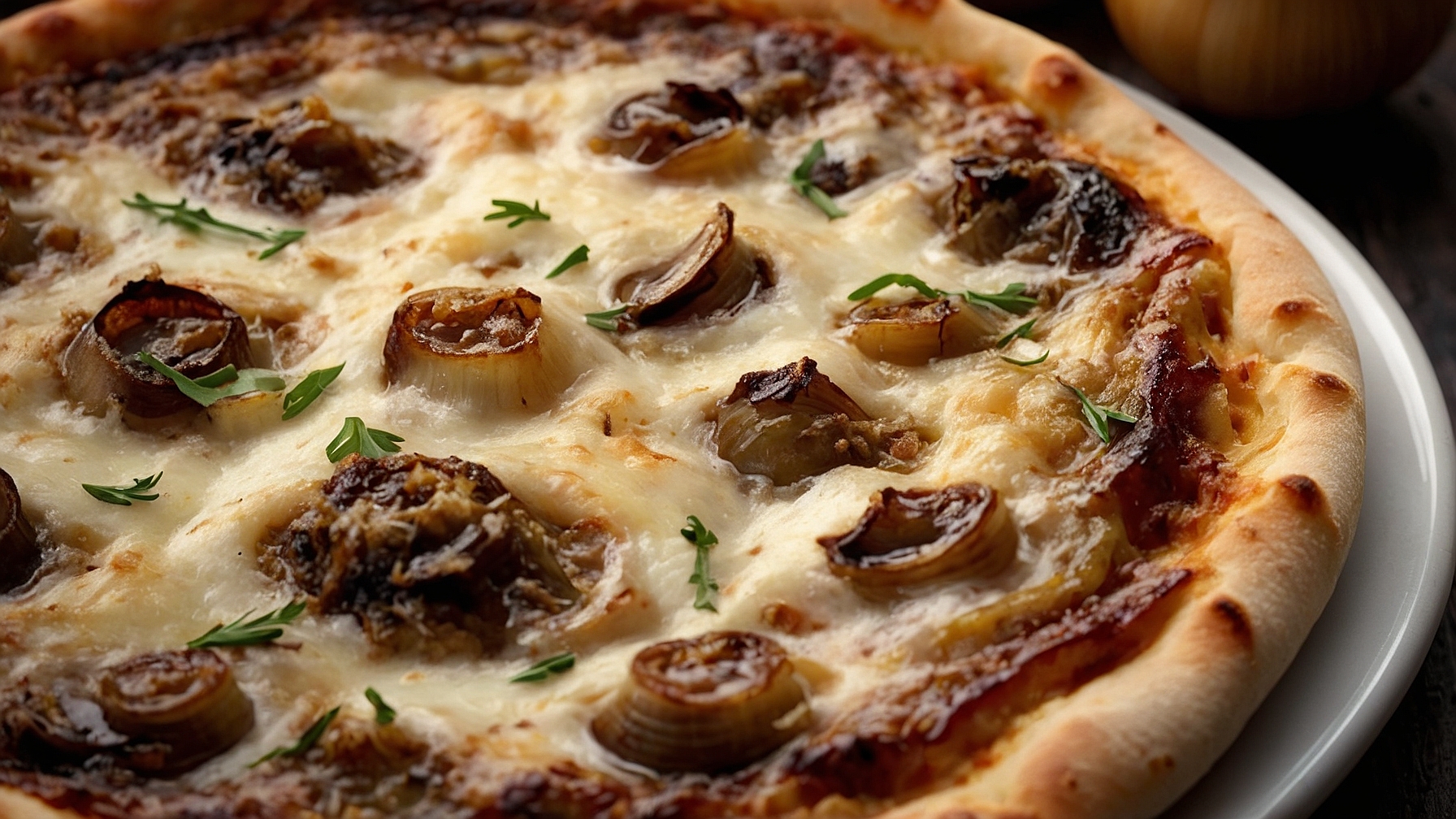 French Onion Soup Pizza