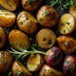 Garlic Herb Roasted Potatoes And Veggies