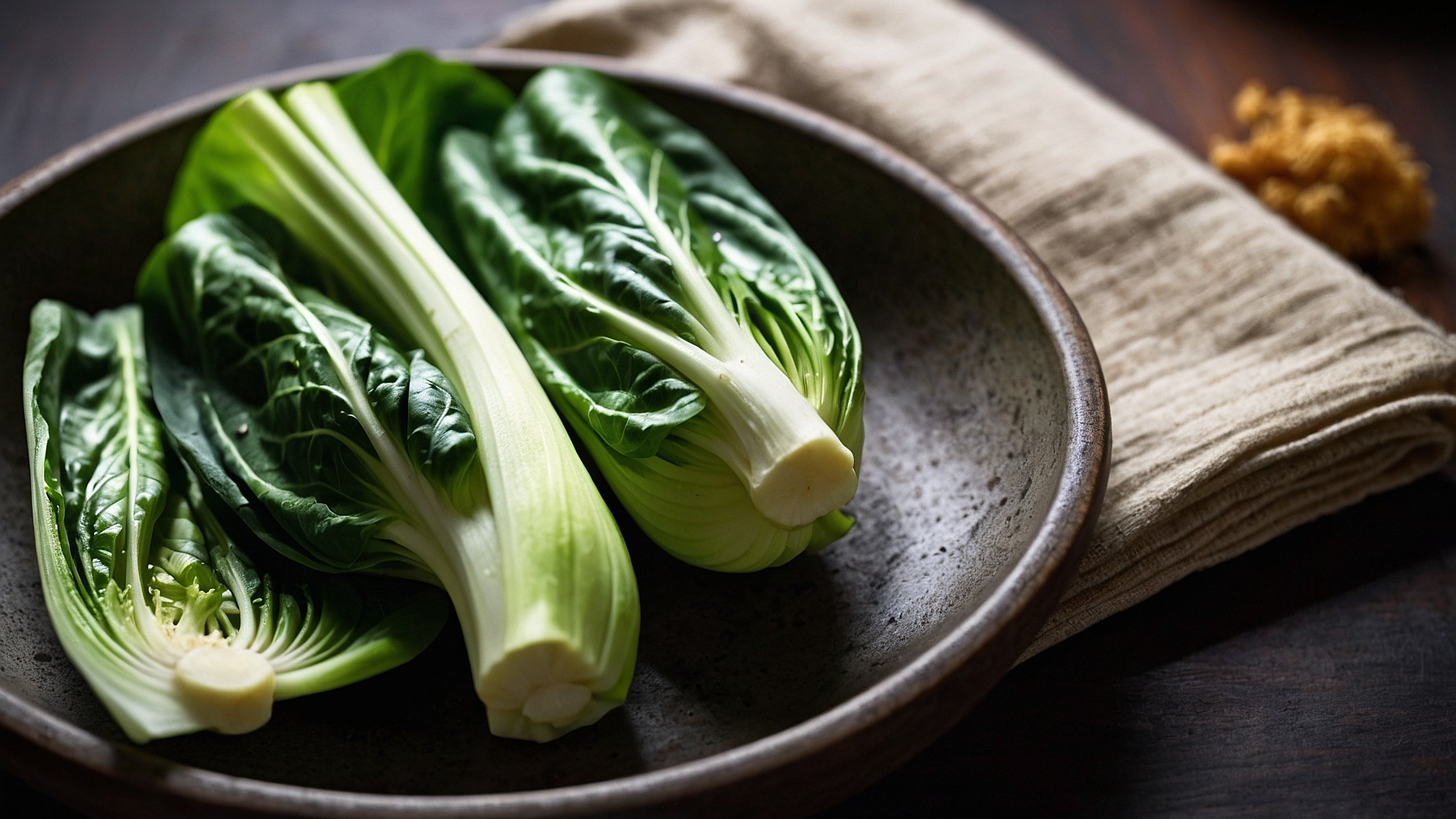 Garlicky Ginger Bok Choy