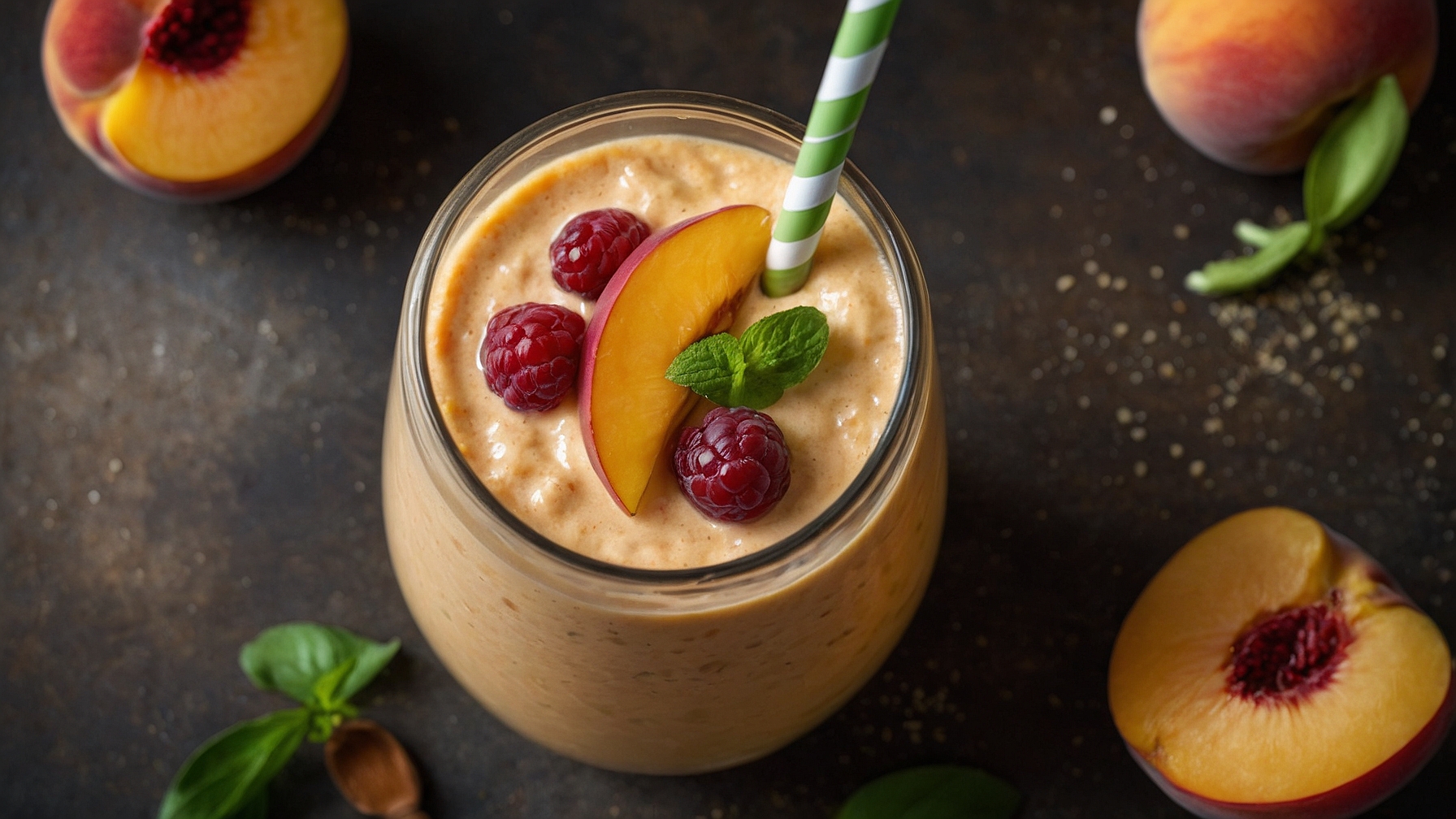Ginger Peach Smoothie