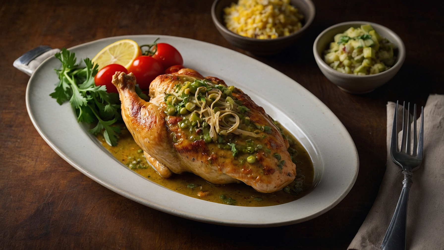 Green Chile Stuffed Chicken