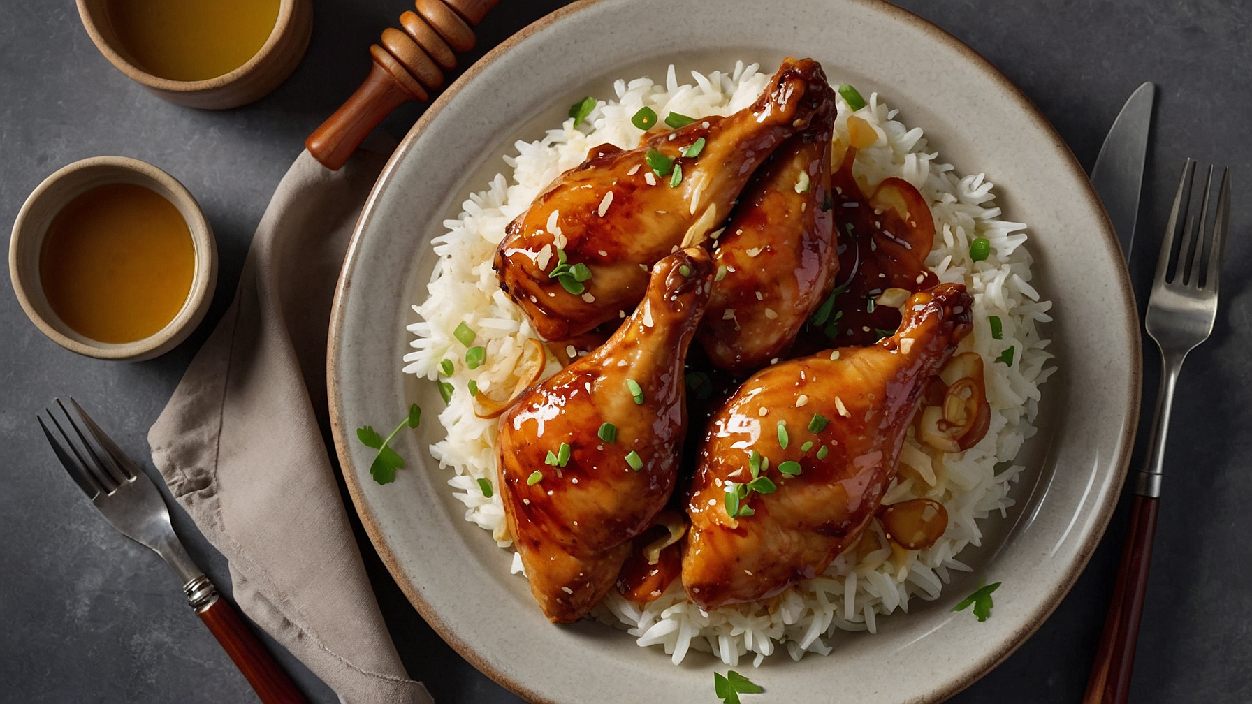 Honey Garlic Chicken Delight