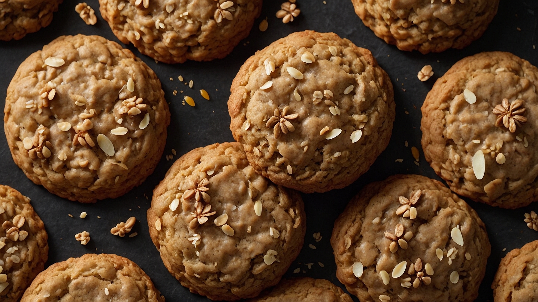 Delicious Honey Oatmeal Cookies
