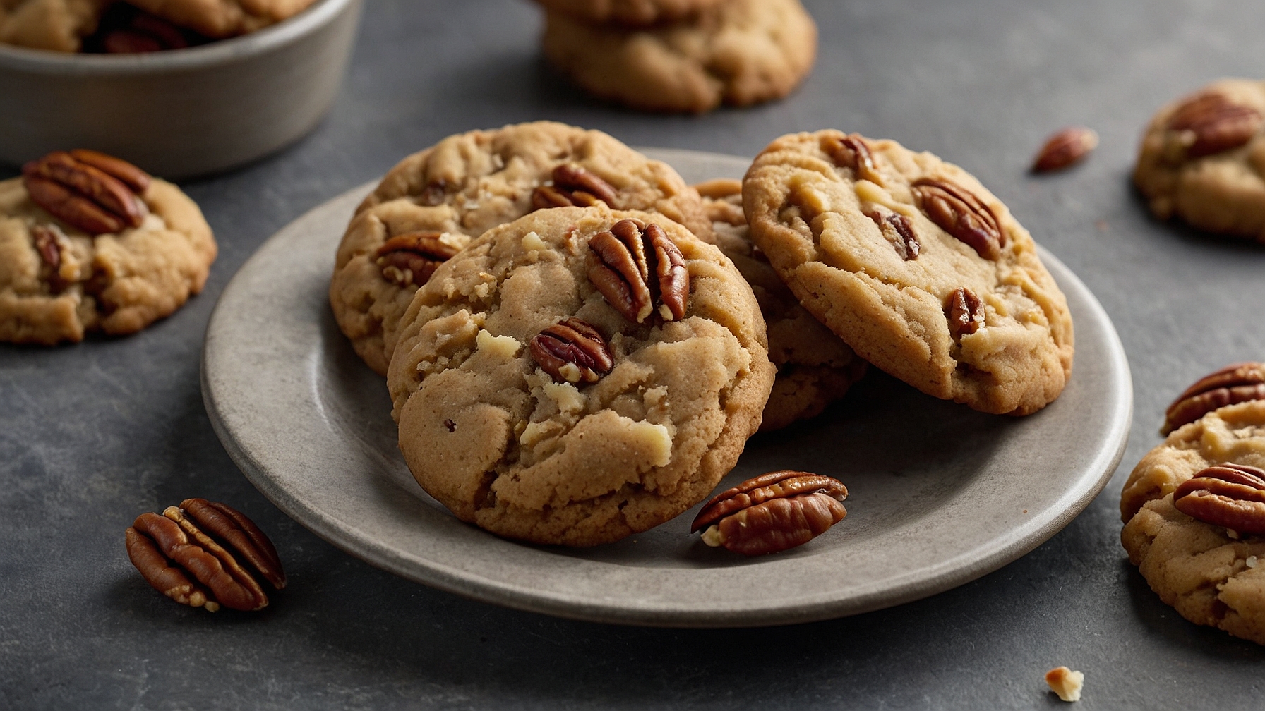 Irresistible Butter Pecan Cookies