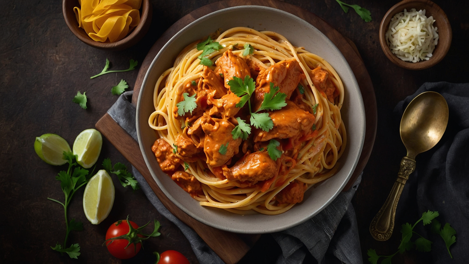 Irresistibly Easy Cowboy Butter Chicken Linguine