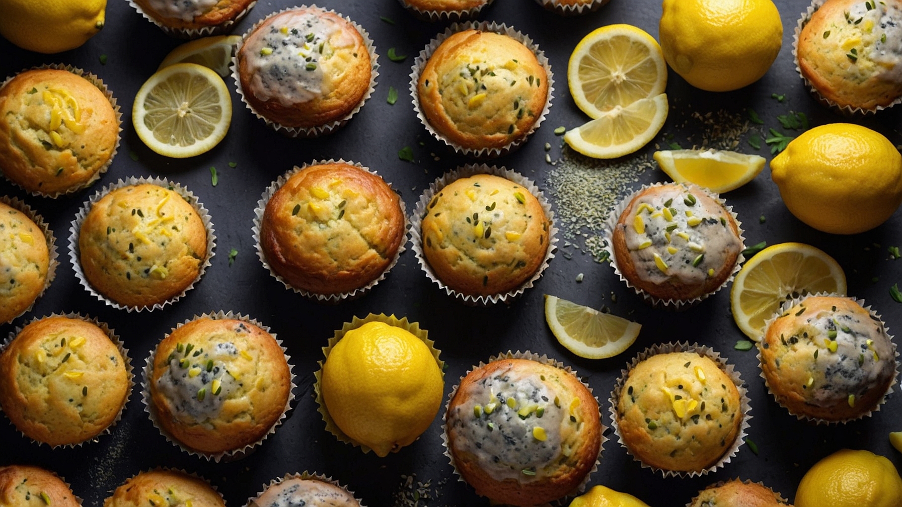 Lemon Poppy Seed Muffins