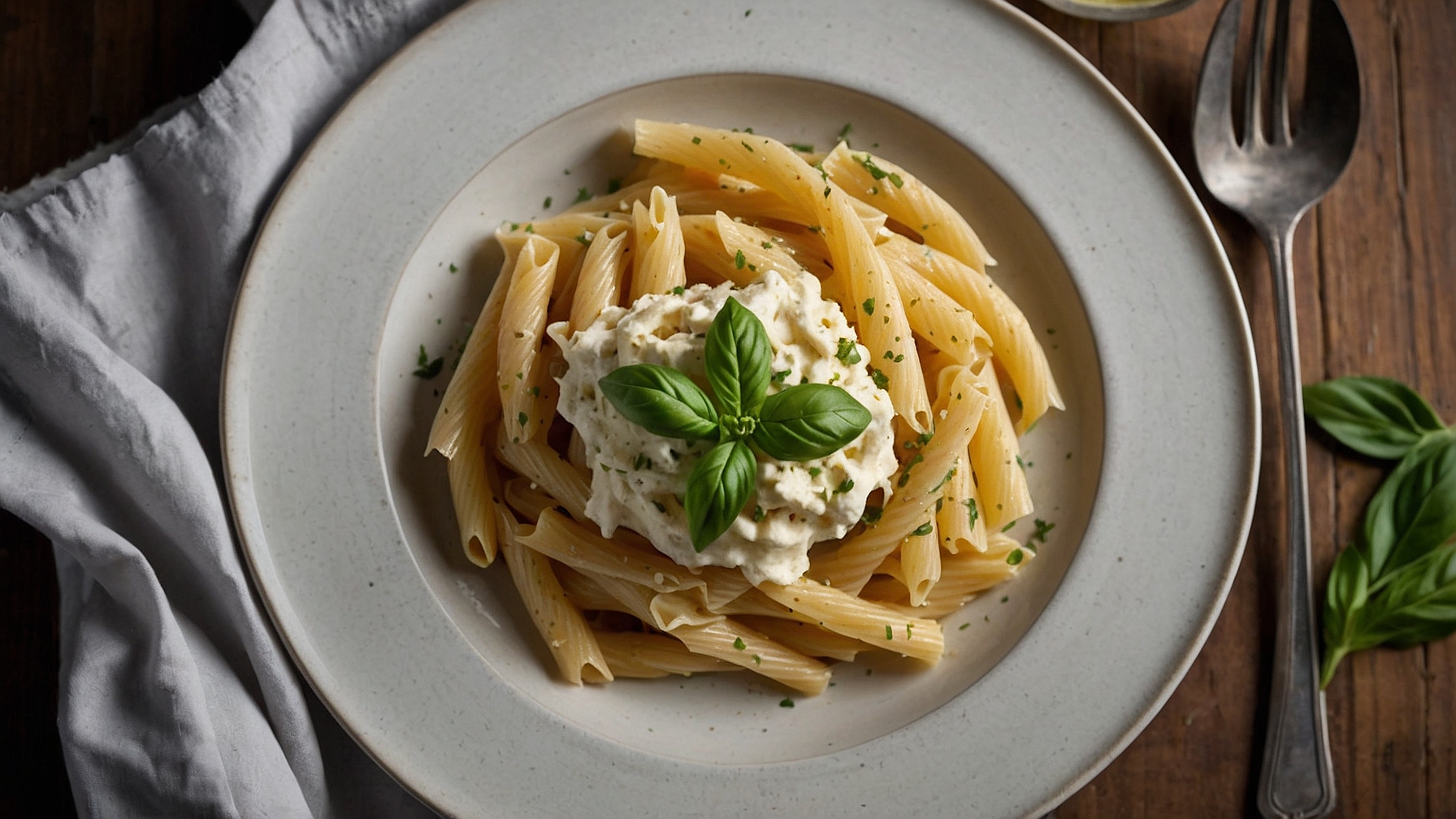 Lemon Ricotta Pasta
