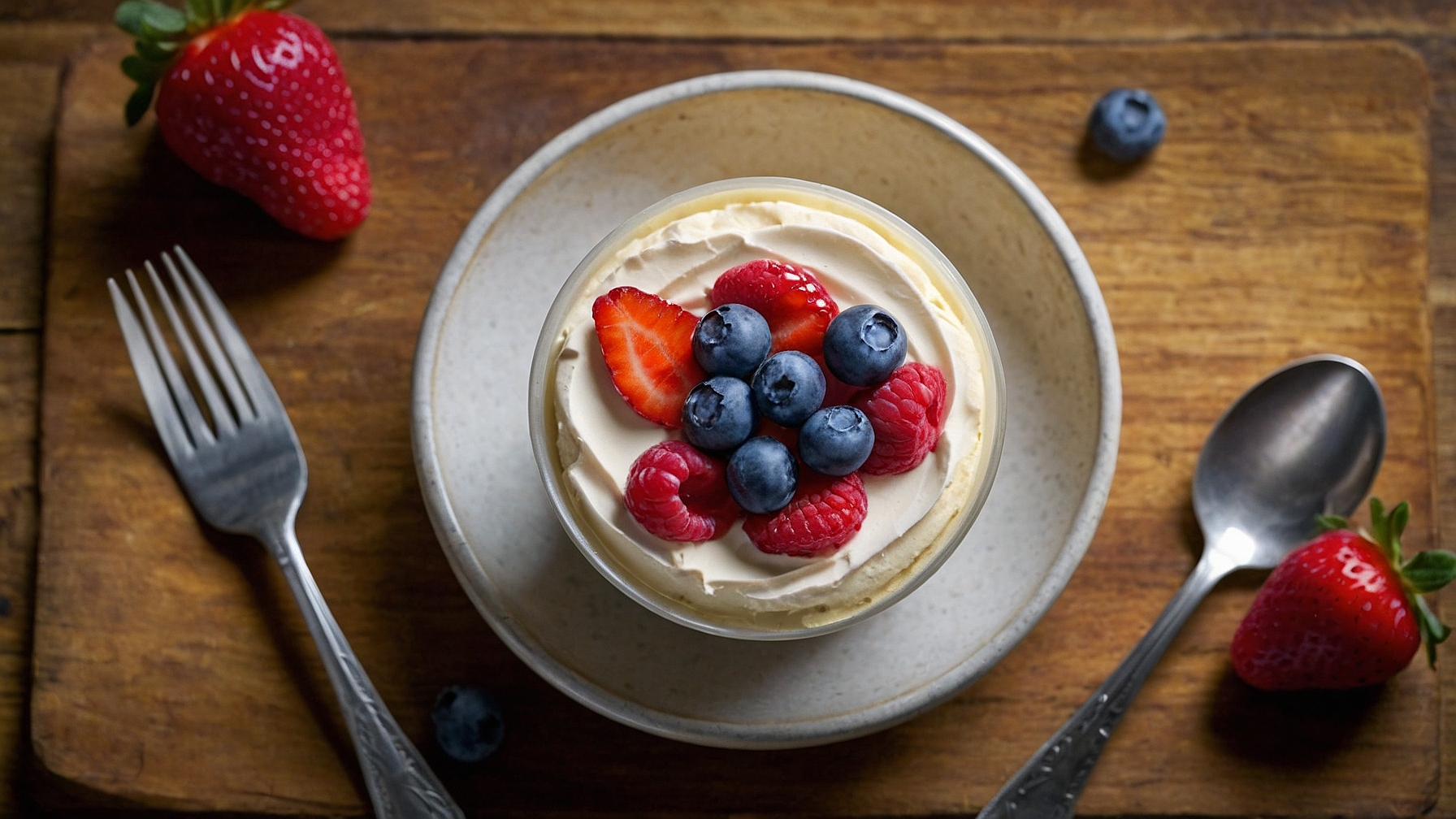 No Bake Cheesecake Mousse