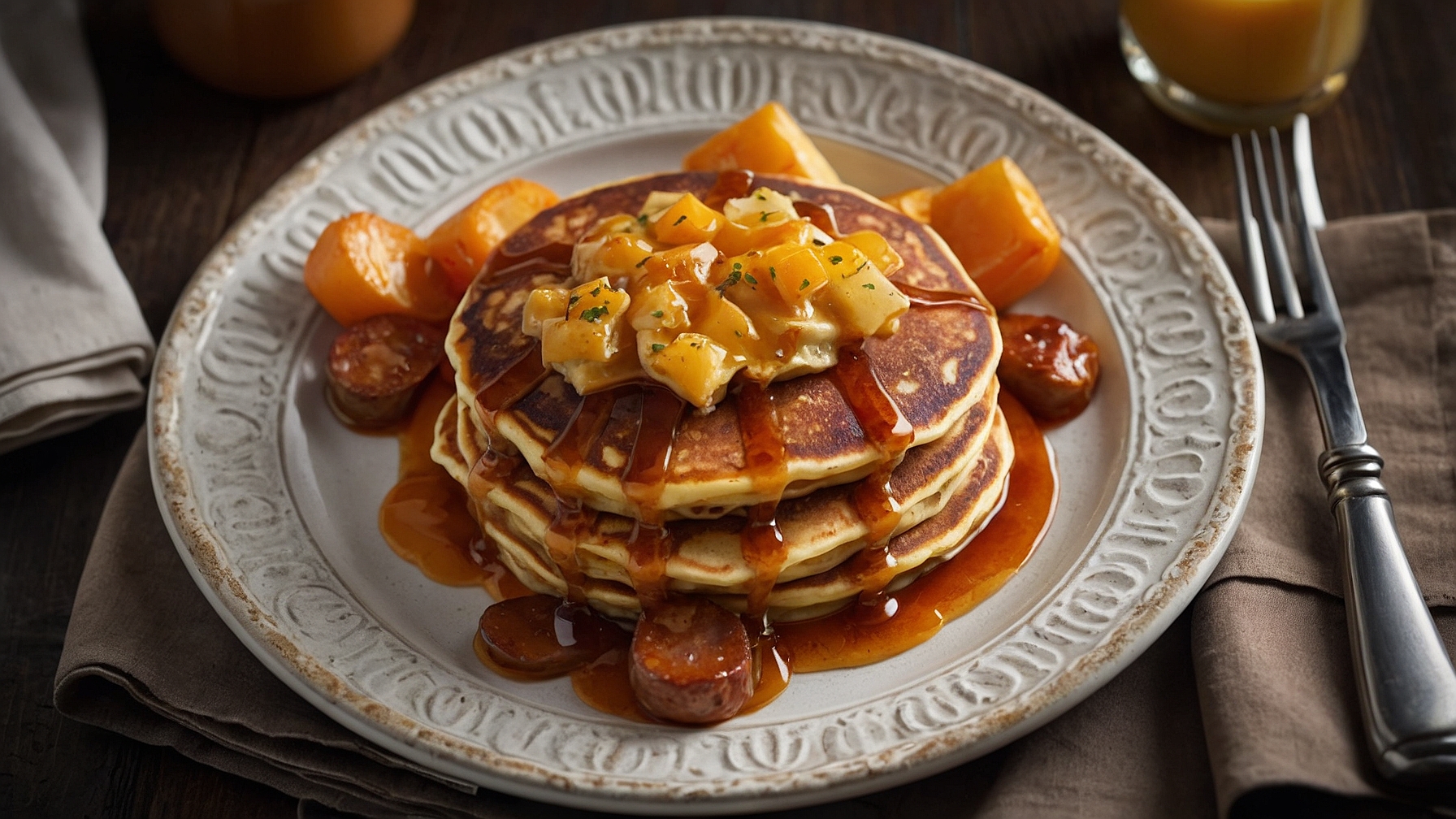 Pancake Sausage Casserole