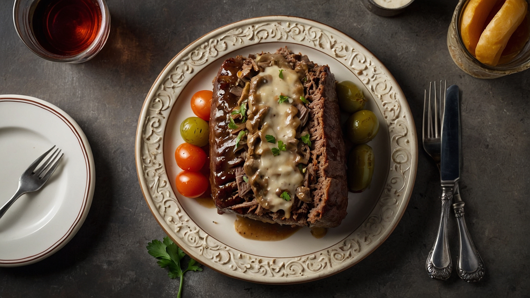 Philly Cheesesteak Meatloaf