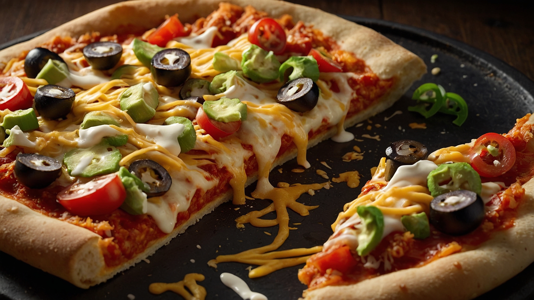 Pizza Hut Taco Pizza