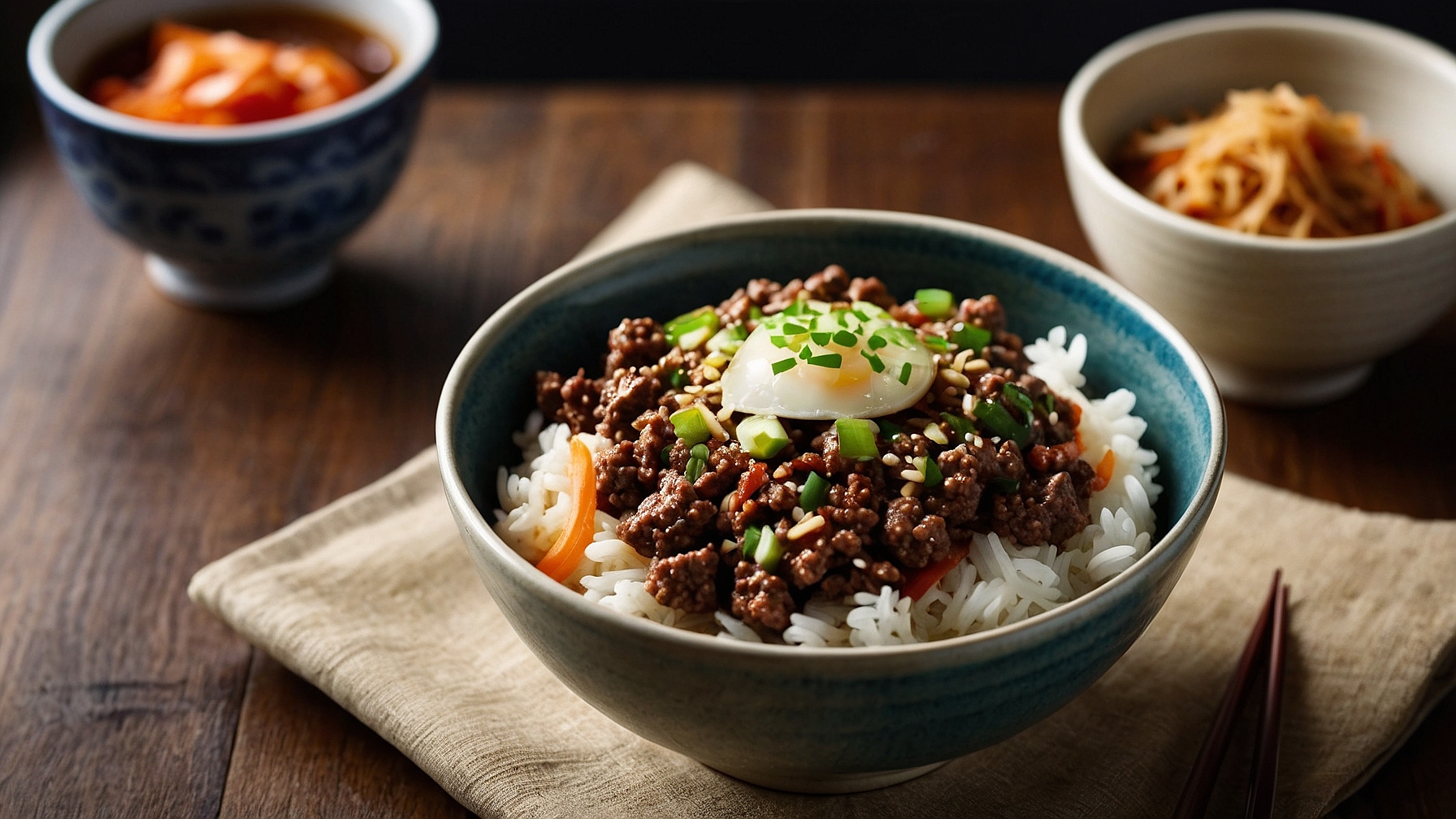 Quick Easy Korean Ground Beef Bowl