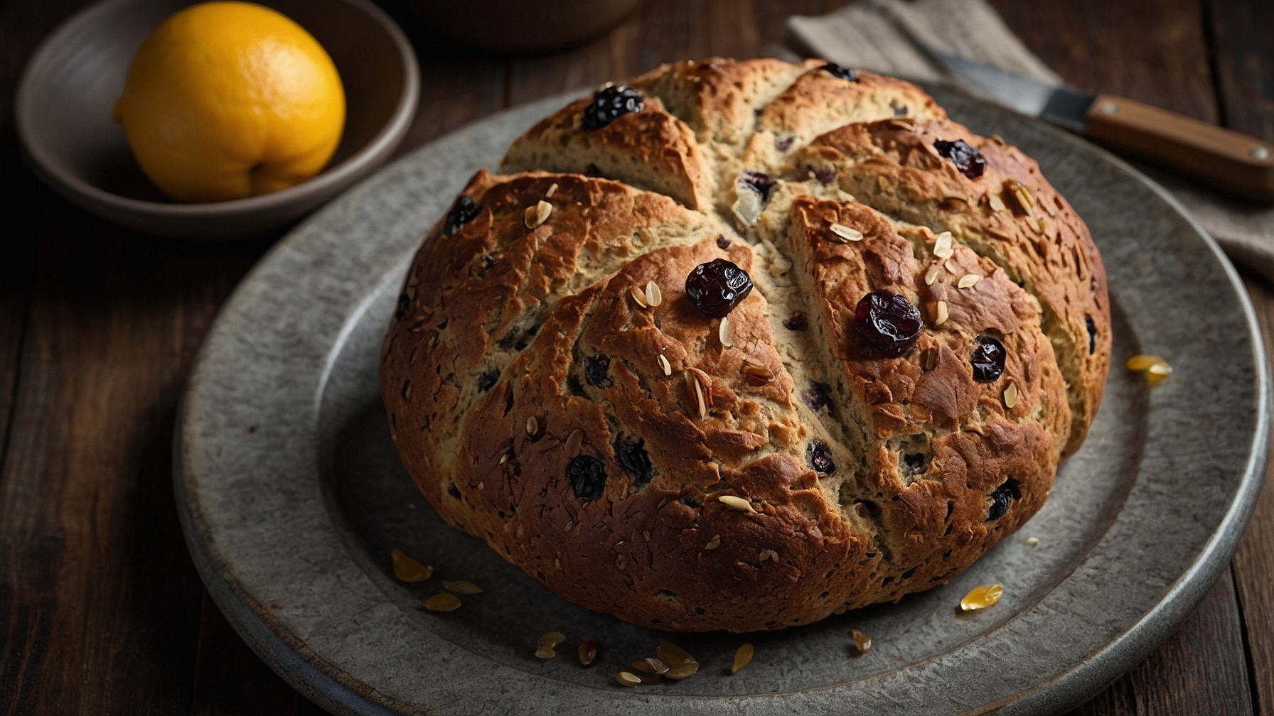 Raisin Soda Bread
