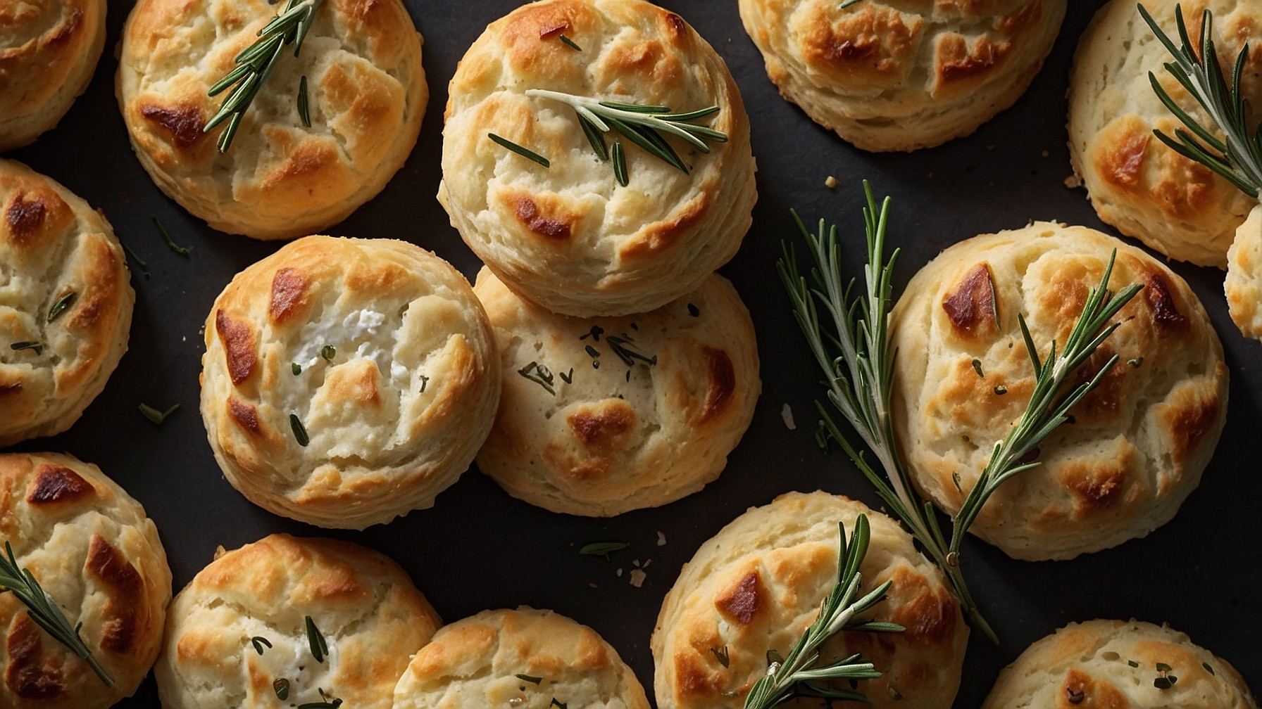 Rosemary Goat Cheese Biscuits