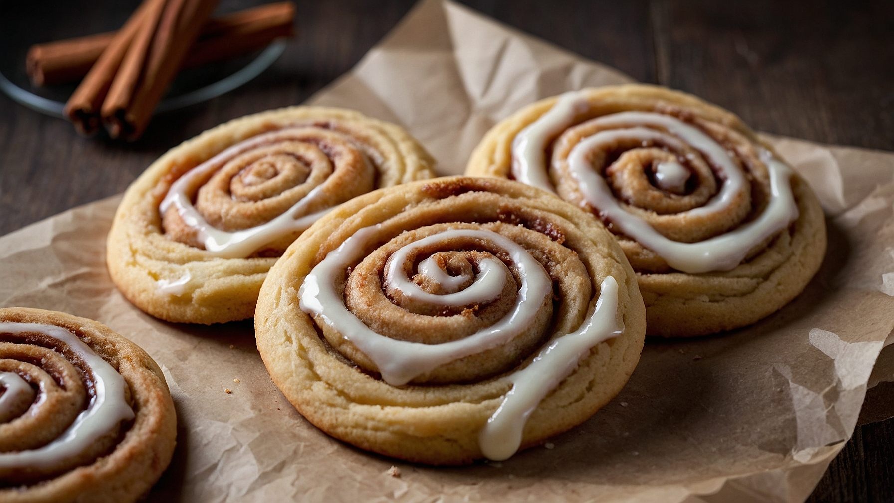 Soft And Chewy Cinnamon Roll Sugar Cookies