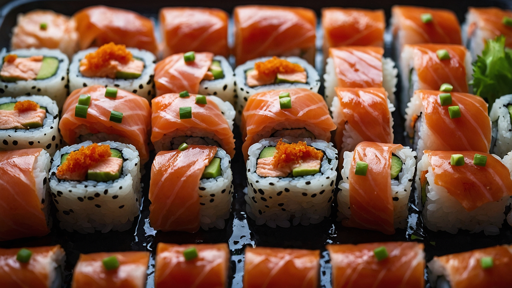 Spicy Salmon Sushi Bake