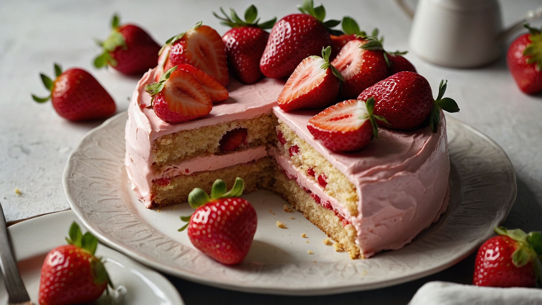 Strawberry Cake
