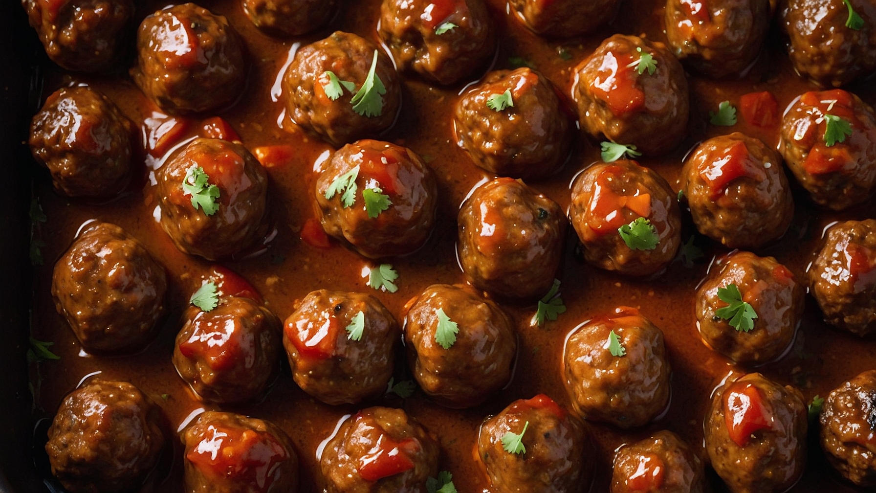 Sweet Chili Meatballs Crockpot