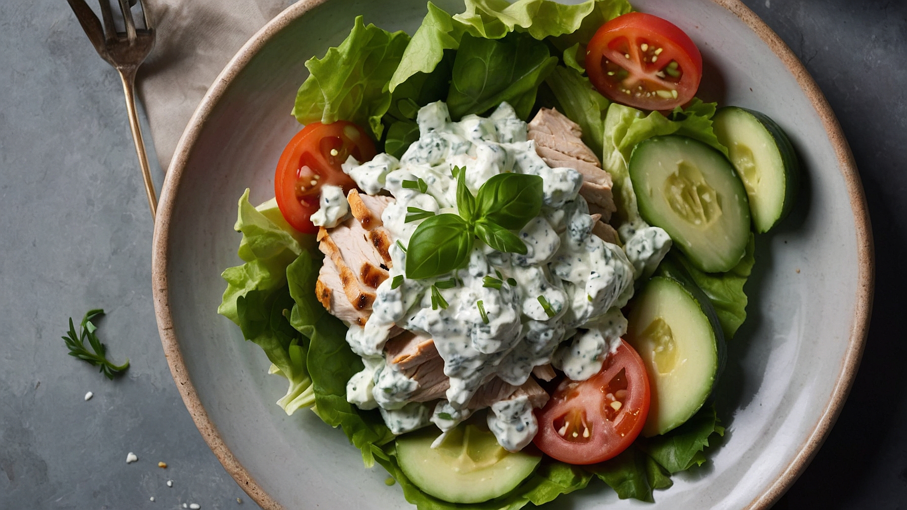 Tzatziki Chicken Salad